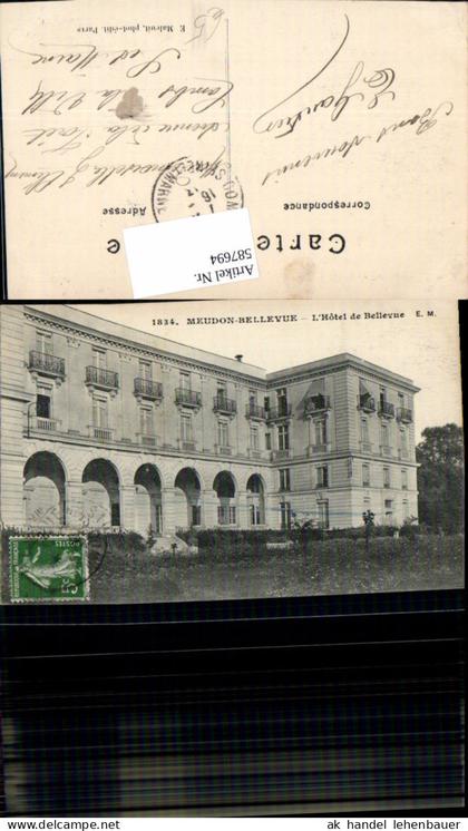 587694,Meudon Bellevue L Hotel d Bellevue France