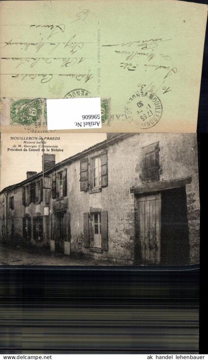596606,Mouilleron-en-Pareds Maison natale France