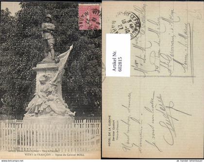 602815,Vitry-le-Francois Statue du Colonel Moll Statue France
