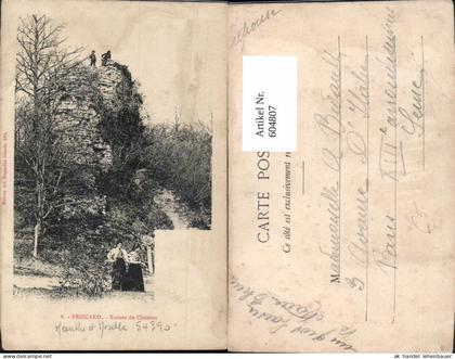 604807,Frouard Ruines du Chateau Schloss Ruine France