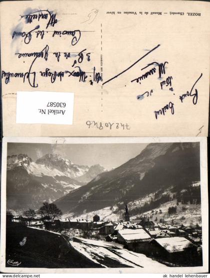 630587,Bozel Savoie Massif de la Vanoise en hiver France