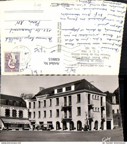 638815,Foto Ak Dol-de-Bretagne Hotel de Bretagne France
