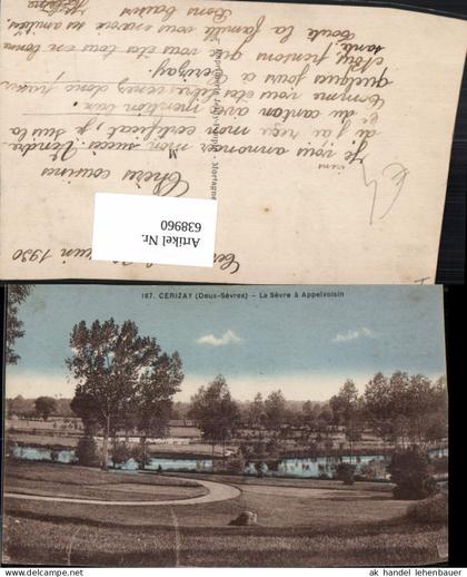 638960,Cerizay Deux-Sevres La Sevre a Appelvoisin France