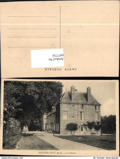 697734 France Ansichtskarte Fontaine-L Abbe Eure Fontaine-l’Abbé Normandie