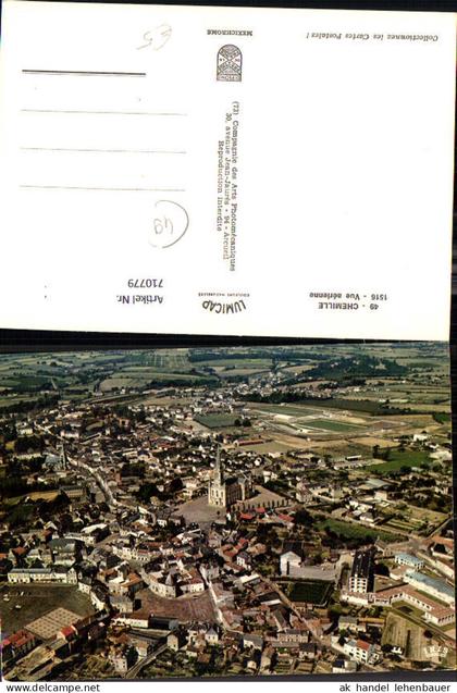 710779 France Luftbild Vue aerienne Chemille
