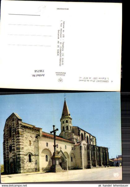 738758 Ennezat Puy-de-Dome L Eglise Kirche France