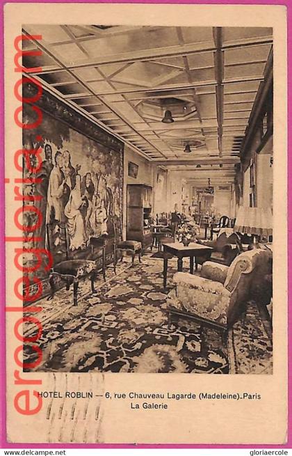 ak2059 - France - VINTAGE POSTCARD - Paris - 1935   HOTEL ROBLIN