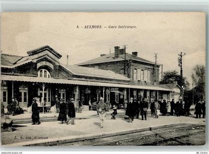 Aulnoye-Aymeries Paris- St. Quentin- Maubeuge- Nantes Bahnhof Frankreich... - 13119086