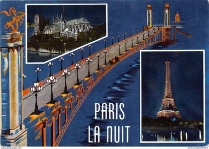 B50771 Paris la nuit   france