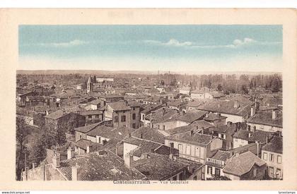 B663 France Castelsarrasin General View vintage postcard