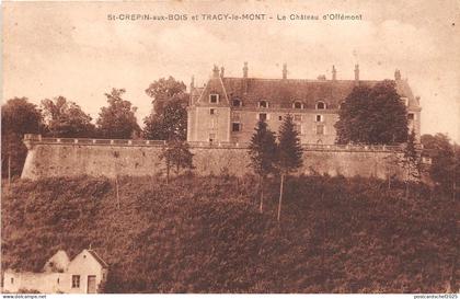 B92697 st crepin aux bois et tracy le mont le chateau d offemont france