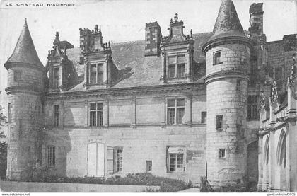 BF5730 le chateau d amboise france      France