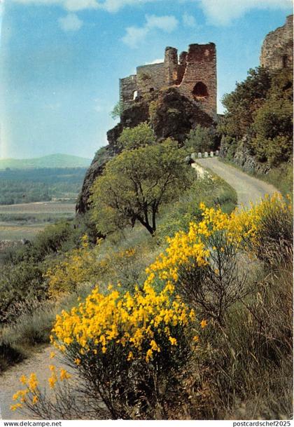 BR1418 France Rochemaure Chateau Feodal