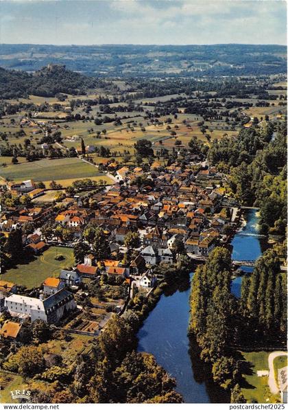 BR21840 vue generale   bretenoux en quercy   france