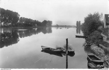 BR48329 Laroche st cydroine vue sur l yonne    France