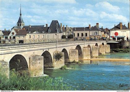 BR54651 Selles sur cher le pont sur le cher france