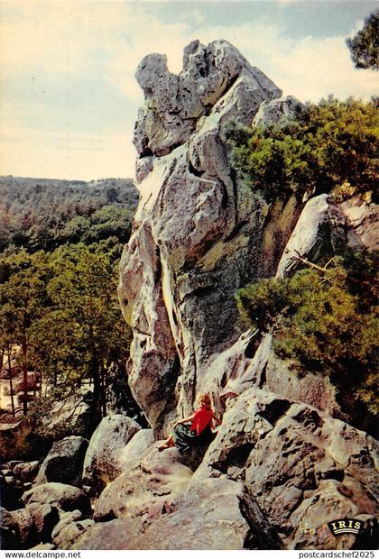 BR54786 Larchant dame jouanne france