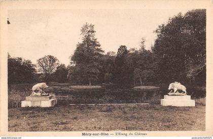 BR73047 mery sur oise l etang du chateau  france