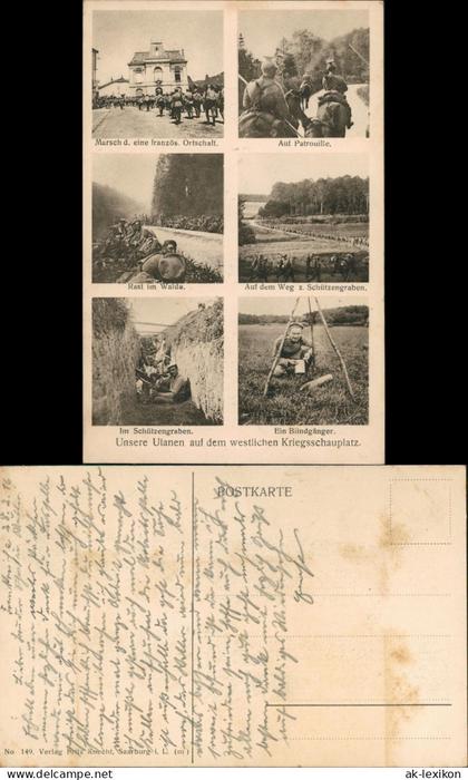 Cirey Cirey-lès-Bellevaux Ansichten deutsche Soldaten Frankreich 1,WK 1915