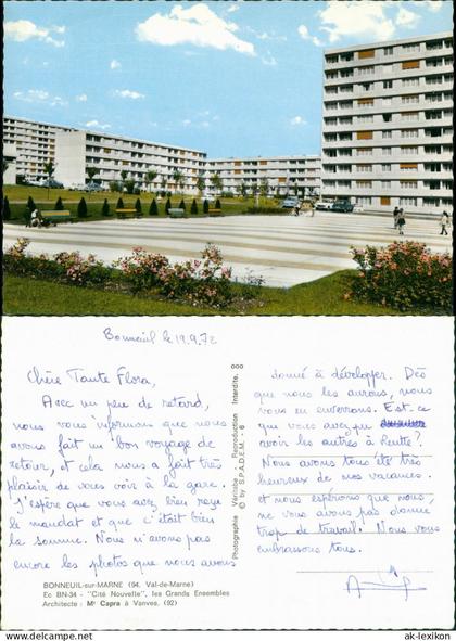 CPA Bonneuil-sur-Marne Cite Nouvelle 1972