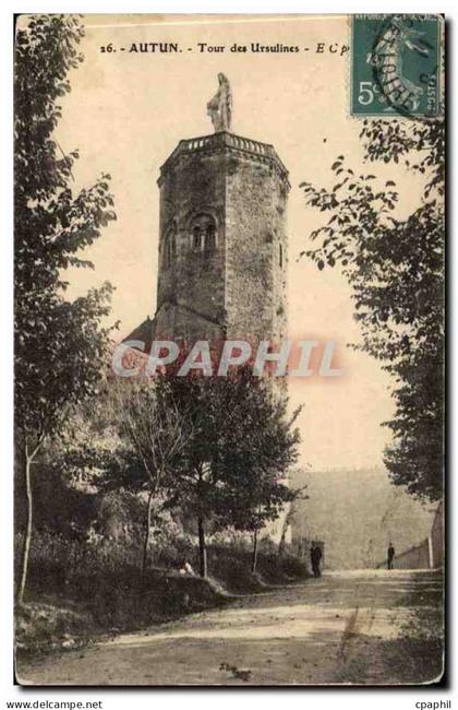 CPA Autun Tour des Ursulines