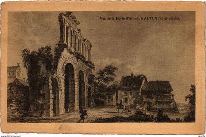 CPA AUTUN Vue de la Porte d'Arroux, a AUTUN (649481)