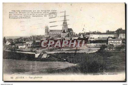 CPA Autun Vue generale