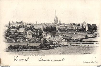 CPA Autun Vue Generale