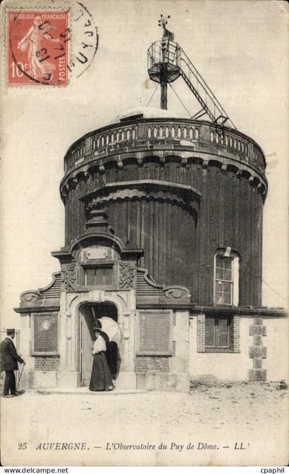 Auvergne - L Observatoire du Puy de Dome - CPA