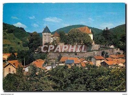 CPM Chateldon Puy de Dome Vue generale et le Chateau