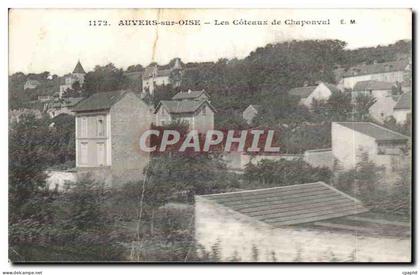 CPA Auvers sur Oise Les coteaux de Chaponval