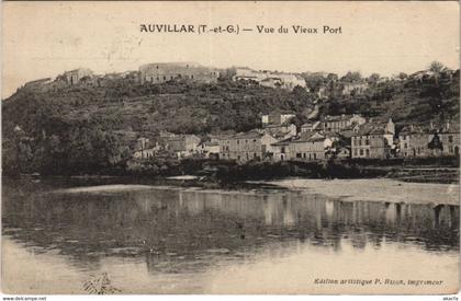 CPA AUVILLAR vue du Vieux Port (979374)