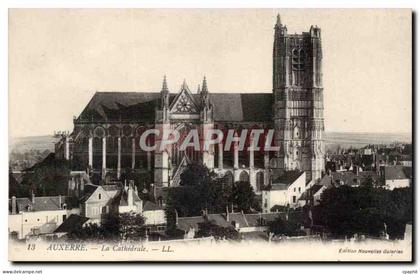 Auxerre CPA La cathedrale
