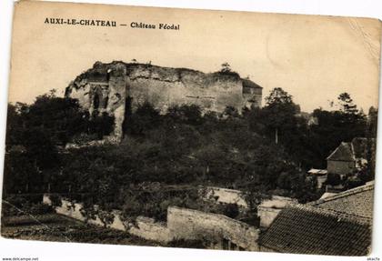 CPA AUXI-le-CHATEAU - Chateau feodal (197643)
