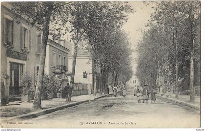 Avallon - Avenue de la Gare