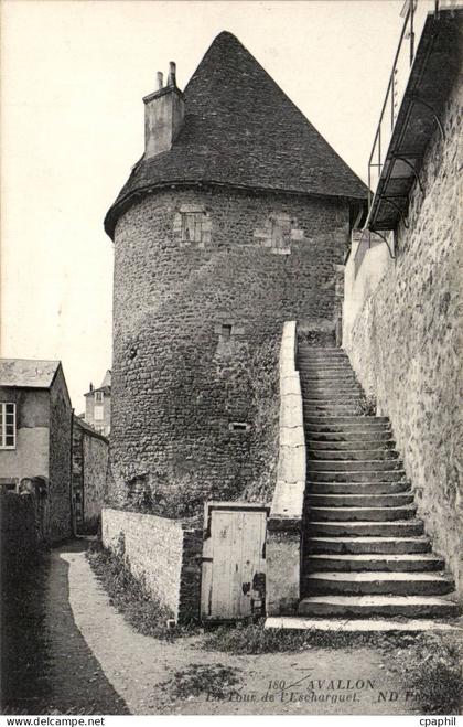 Avallon CPA La tour de l'Escharguet