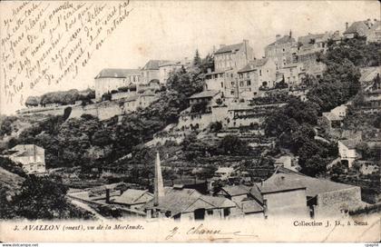 Avallon - vu de la Morlande - CPA