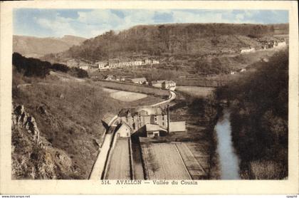 CPA Avallon Vallee Du Cousin