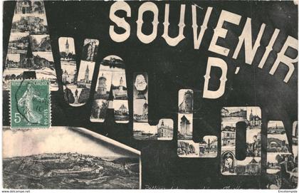 CPA- Carte Postale -France- Avallon-Souvenir d'Avallon1910-VM43989+
