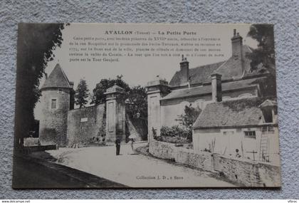 E932, Avallon, la petite porte, Yonne 89