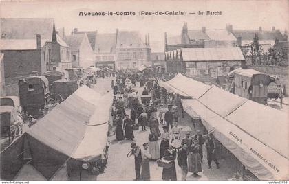 AVESNES le COMTE-le marché