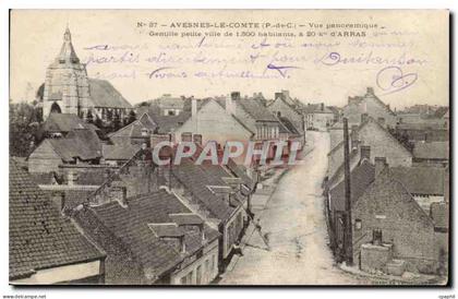 Avesnes le Comte - Vue Panoramique - 1800 habitants - 20 k d'Arras CPA
