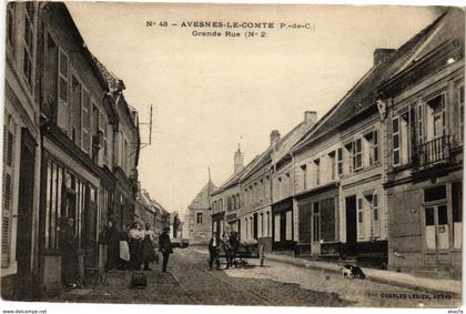 CPA Avesnes-le-Comte - Grande Rue (220183)