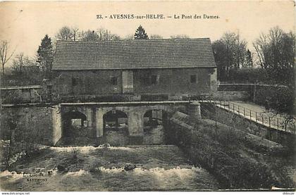 59 - Avesnes sur Helpe - Le Pont des Dames - Correspondance - CPA - Voir Scans Recto-Verso