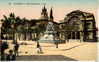 Avignon - Place Clemenceau - CPA
