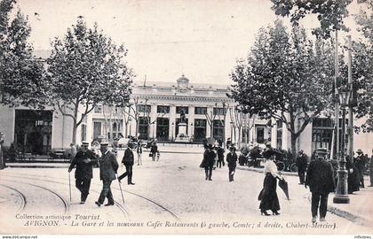 84* AVIGNON gare – nouveaux cafes restaurants    RL61,0324