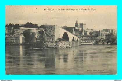 a888 / 443 84 - AVIGNON Pont St Benezet et Palais des Papes