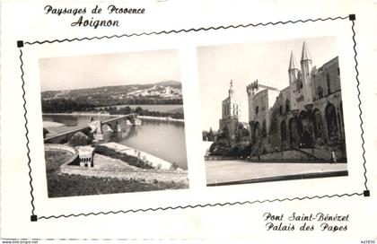 Avignon, Pont Saint-Benezet, Palais des Papes