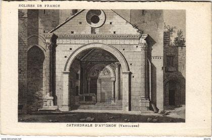CPA AVIGNON Cathedrale d'Avignon (1086173)