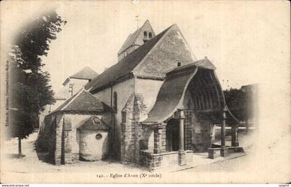 CPA Avon L eglise
